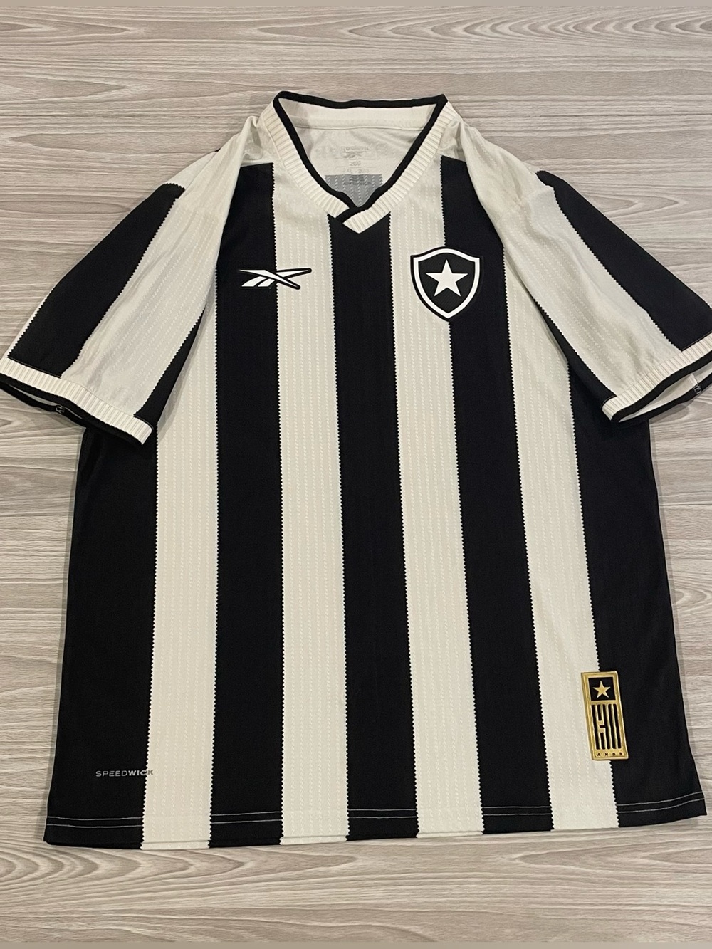 Reebok 2024/25 Botafogo Jersey Honoring the Past 130 Years Edition Men’s Size XL